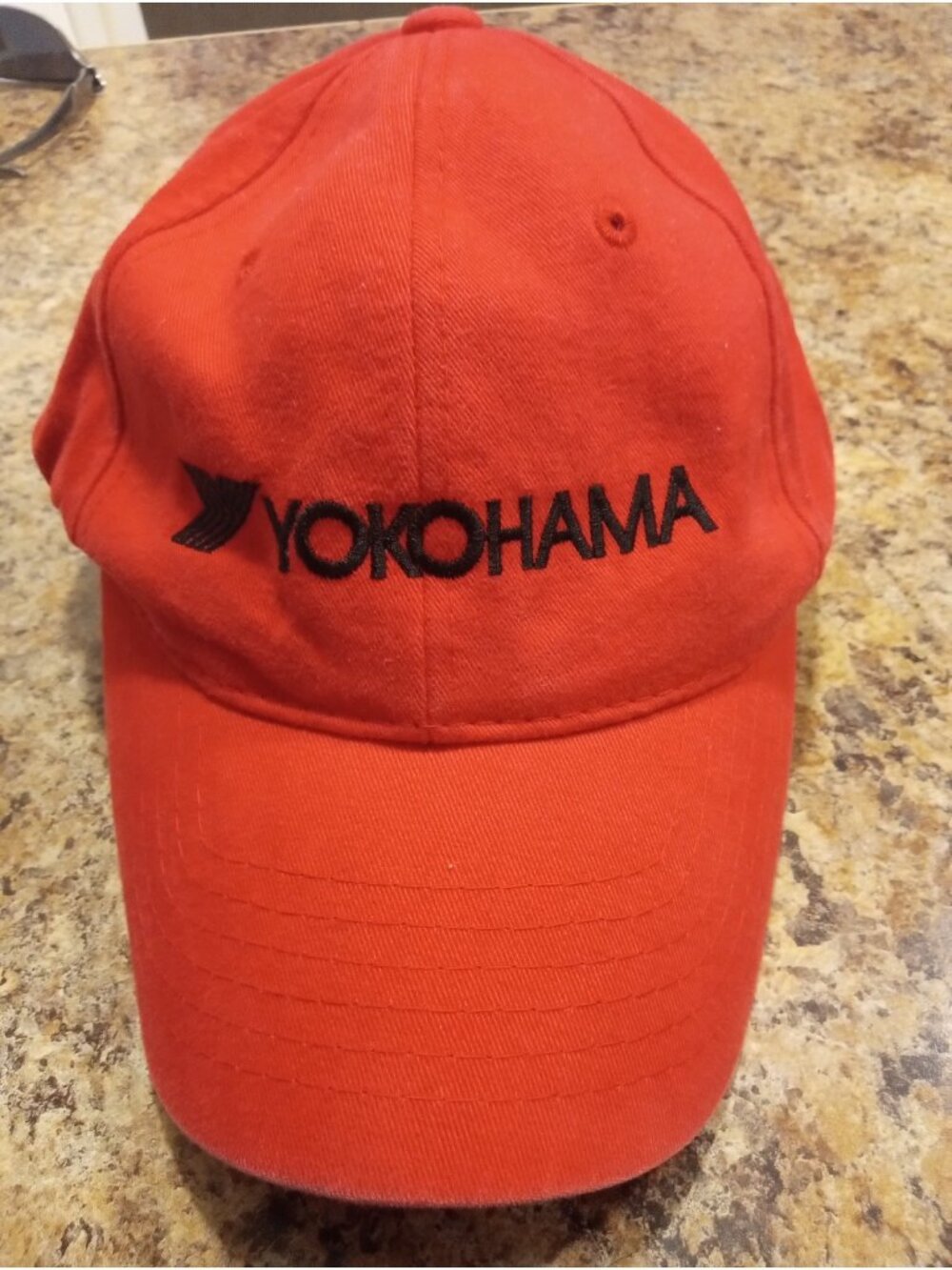 Yokohama Strapback Hat/Cap Red